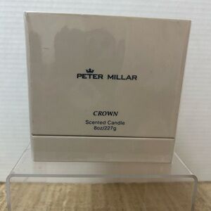 Peter Millar Crown Scented Candle. 8oz. Brand New.Sealed Box.